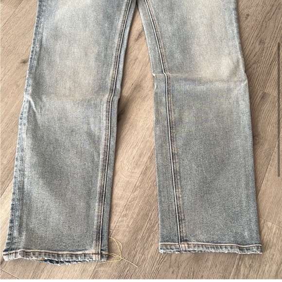 New GRLFRND Cassidy Midrise Straight Jeans In la brea Size 27 - Picture 3 of 9